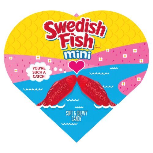 Swedish Fish Mini Soft & Chewy Candy, 3.4 oz, 2 count