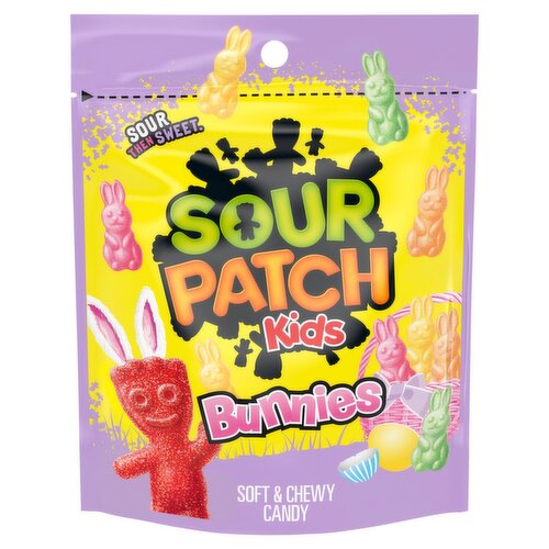 Sour Patch Kids Bunnies Soft & Chewy Candy, 10 oz