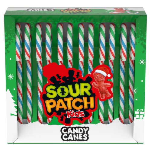 Sour Patch Kids Candy Canes, 5.29 oz