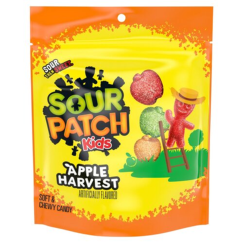 Sour Patch Kids Apple Harvest Soft & Chewy Candy, 10 oz