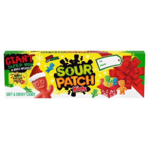 Sour Patch Kids Soft & Chewy Candy, 3.5 oz, 10 count