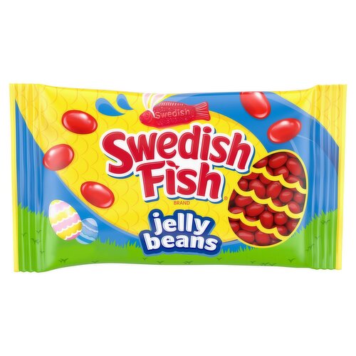Swedish Fish Jelly Beans Candy, 10 oz