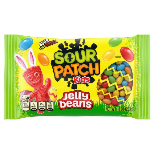 Sour Patch Kids Jelly Beans Candy, 10 oz