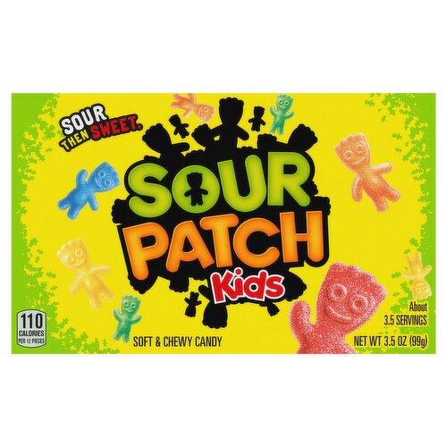 Sour Patch Kids Soft & Chewy Candy, 3.5 oz