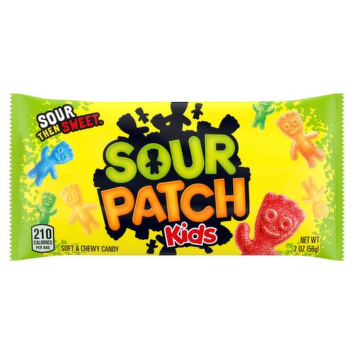 Sour Patch Kids Soft & Chewy Candy, 2 oz