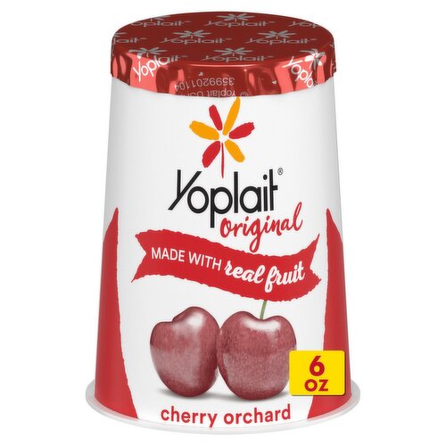 Yoplait Original Cherry Orchard Low Fat Yogurt, 6 oz