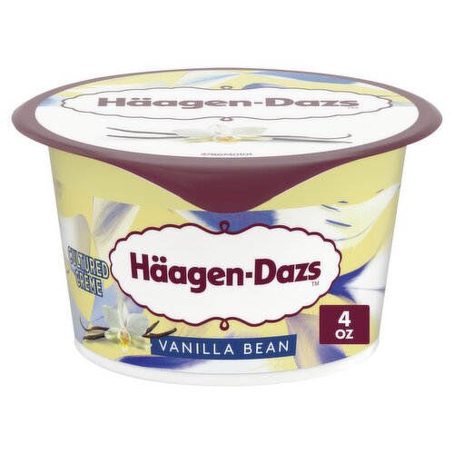 Häagen-Dazs Vanilla Bean Cultured Crème, 4 oz