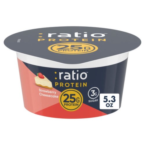 :ratio Protein Strawberry Cheesecake Dairy Snack, 5.3 oz