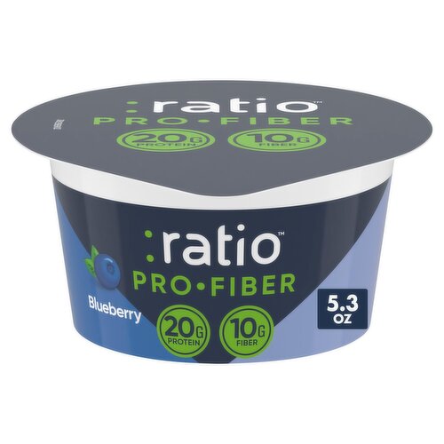 :ratio Pro-Fiber Blueberry Yogurt Cultured Dairy Snack, 5.3 oz