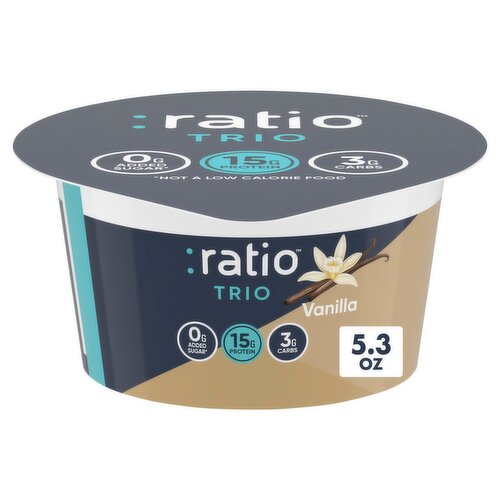 :ratio Trio Vanilla Yogurt-Cultured Dairy Snack, 5.3 oz