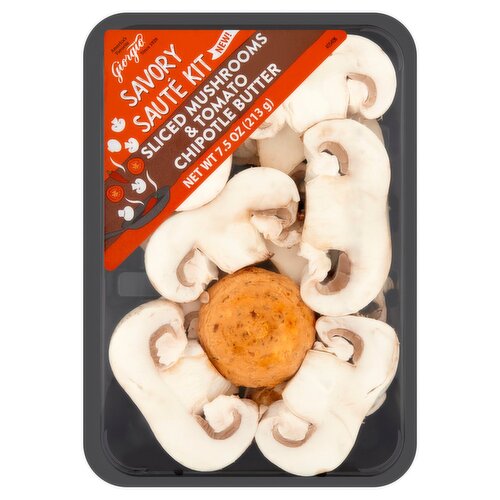 Giorgio Sliced Mushrooms & Tomato Chipotle Butter Savory Sauté Kit, 7.5 oz