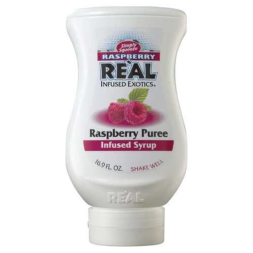 Re'al Infused Exotics Raspberry Puree Infused Syrup, 16.9 fl oz