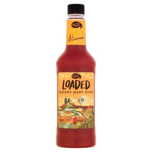 Master of Mixes Loaded Bloody Mary Mixer, 33.8 fl oz