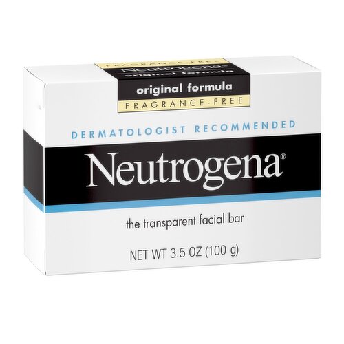 Neutrogena The Transparent Facial Bar, 3.5 oz