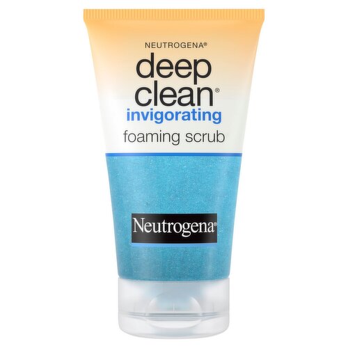 Neutrogena Deep Clean Invigorating Foaming Scrub, 4.2 fl oz