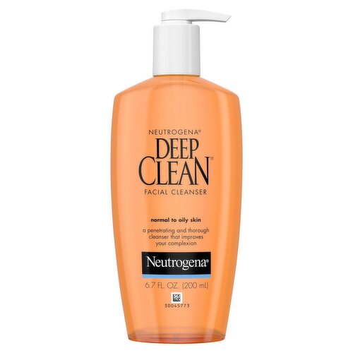 Neutrogena Deep Clean Facial Cleanser, 6.7 fl oz