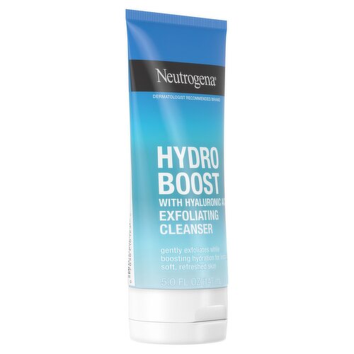 Neutrogena Hydro Boost Exfoliating Cleanser, 5.0 fl oz