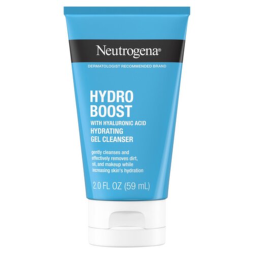 Neutrogena Hydro Boost with Hyaluronic Acid Hydrating Gel Cleanser, 2.0 fl oz