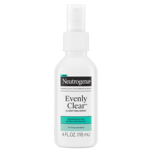 Neutrogena Evenly Clear Clarifying Spray, 4 fl oz