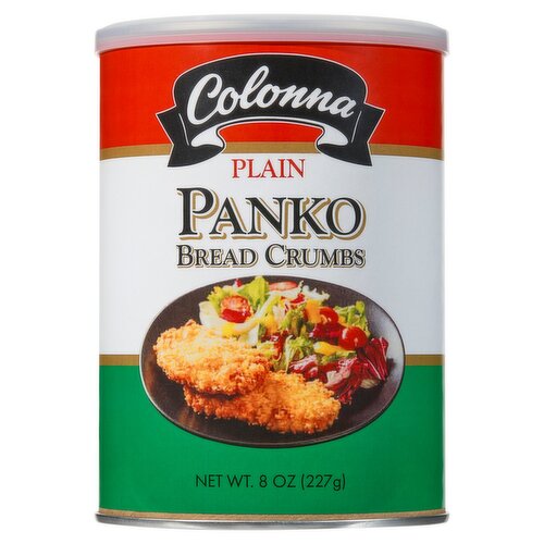 Colonna Plain Panko Bread Crumbs, 8 oz