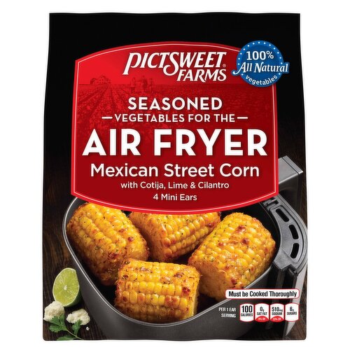 Pictsweet Farms Seasoned Vegetables for the Air Fryer Mexican Street Corn, 4 count