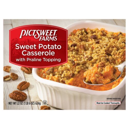 Pictsweet Farms Sweet Potato Casserole with Praline Topping, 22 oz