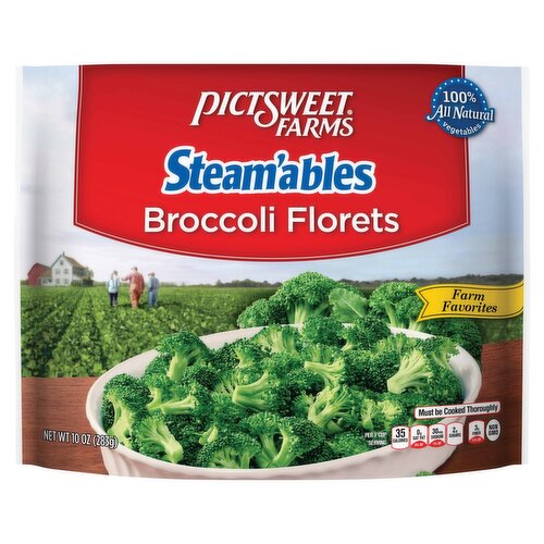 Pictsweet Farms Steam'ables Broccoli Florets, 10 oz