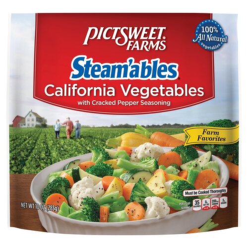 Pictsweet Farms Steam'ables California Vegetables, 10 oz