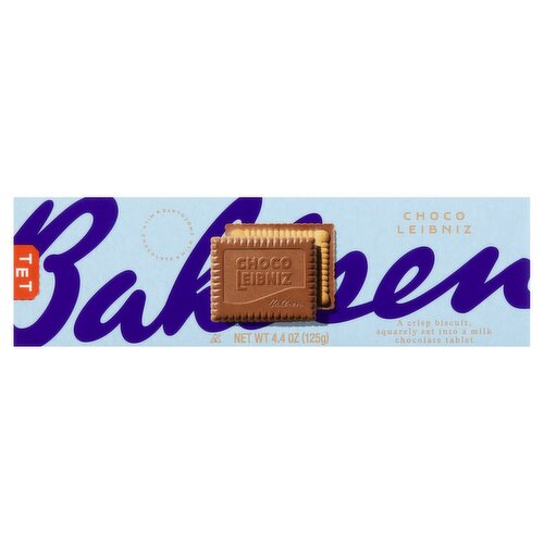 Bahlsen Choco Leibniz Milk Chocolate Butter Biscuit, 4.4 oz