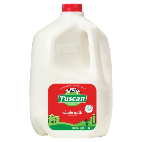 Tuscan Whole Milk, one gal