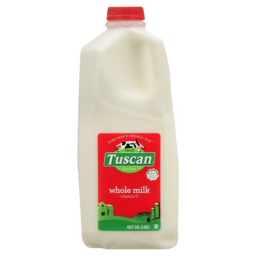Tuscan Whole Milk, half gal
