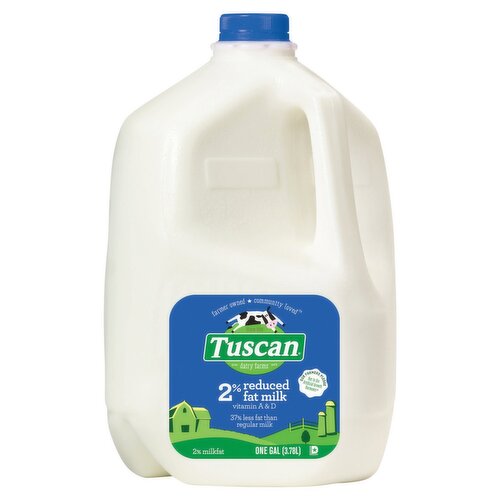 Tuscan 2% Reduced Fat Milk, one gal