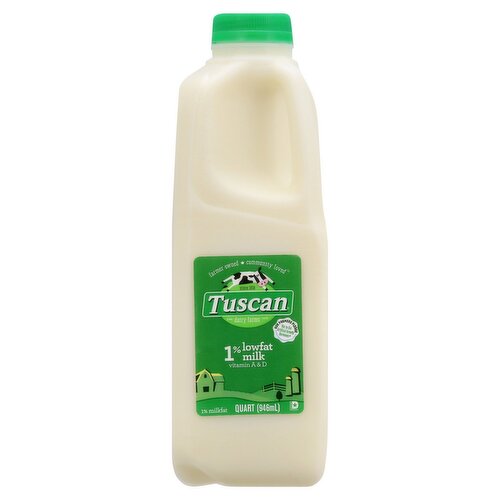 Tuscan 1% Lowfat Milk, quart
