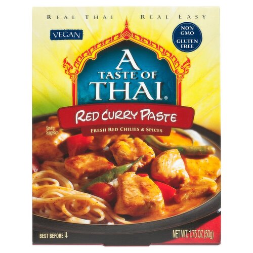 A Taste of Thai Red Curry Paste, 1.75 oz