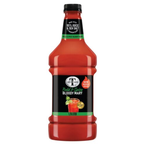 Mr & Mrs T Bold & Spicy Bloody Mary Non-Alcoholic Mix, 59.2 fl oz