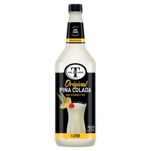 Mr & Mrs T Original Pina Colada Non-Alcoholic Mix, 33.8 fl oz