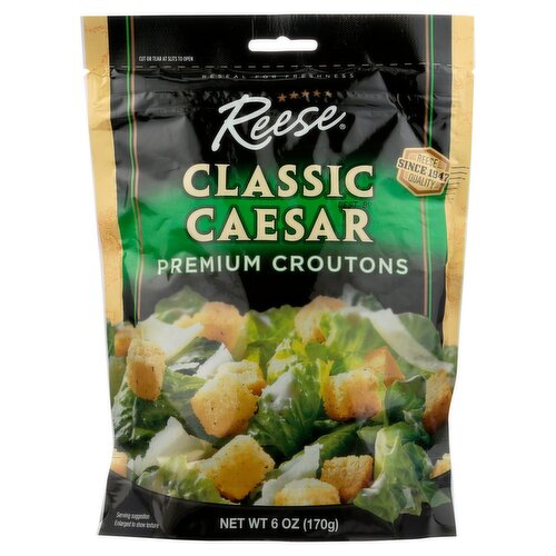 Reese Classic Caesar Premium Croutons, 6 oz