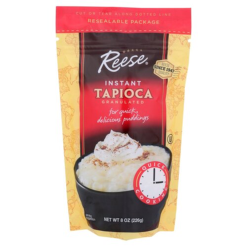 Reese Instant Granulated Tapioca, 8 oz