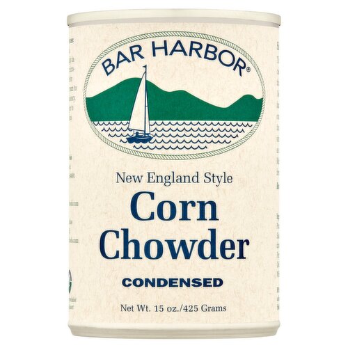 Bar Harbor New England Style Condensed Corn Chowder, 15 oz