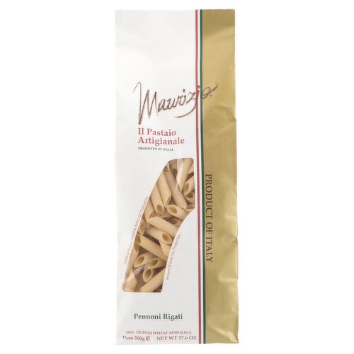 Maurizio Pennoni Rigati Pasta, 17.6 oz