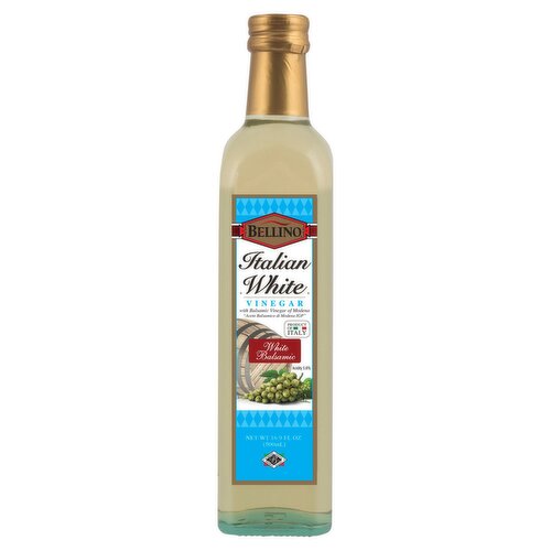 Bellino Italian White Balsamic Vinegar, 16.9 fl oz