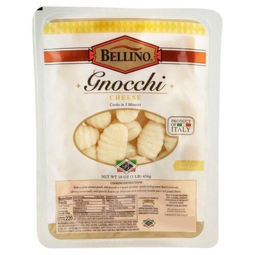 Bellino Cheese Gnocchi, 16 oz