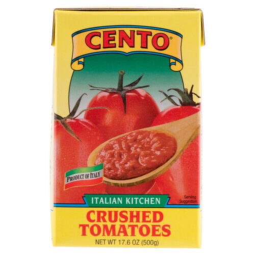 Cento Italian Kitchen Crushed Tomatoes, 17.6 oz