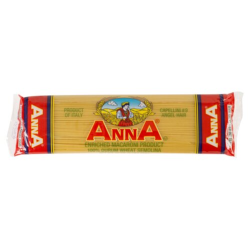 Anna Capellini #9 Angel Hair Pasta, 16 oz