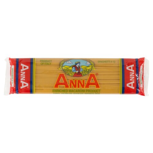 Anna Spaghetti #12 Pasta, 16 oz