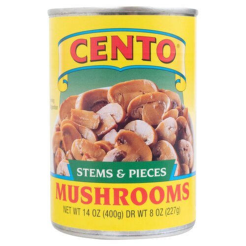 CENTO Stems & Pieces Mushrooms, 12.5 oz