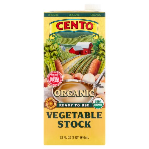 Cento Organic Vegetable Stock, 32 fl oz