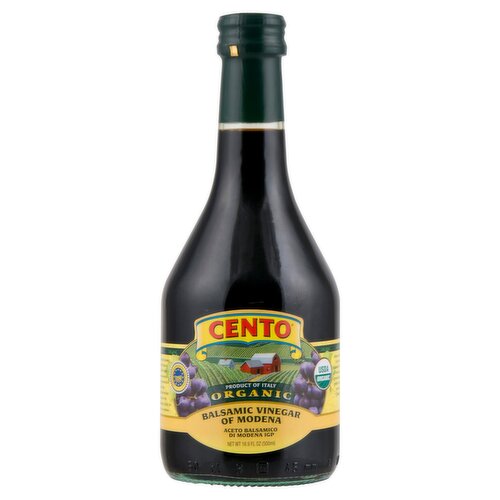 Cento Organic Balsamic Vinegar of Modena, 16.9 fl oz