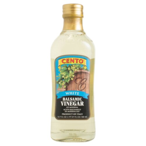 Cento White Balsamic Vinegar of Modena, 16.9 fl oz