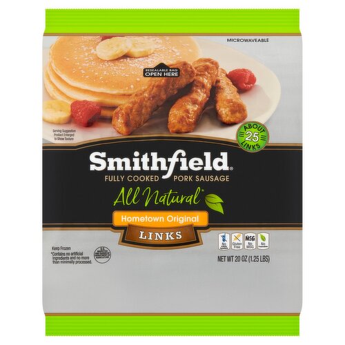 Smithfield Hometown Original Pork Sausage Links, 20 oz